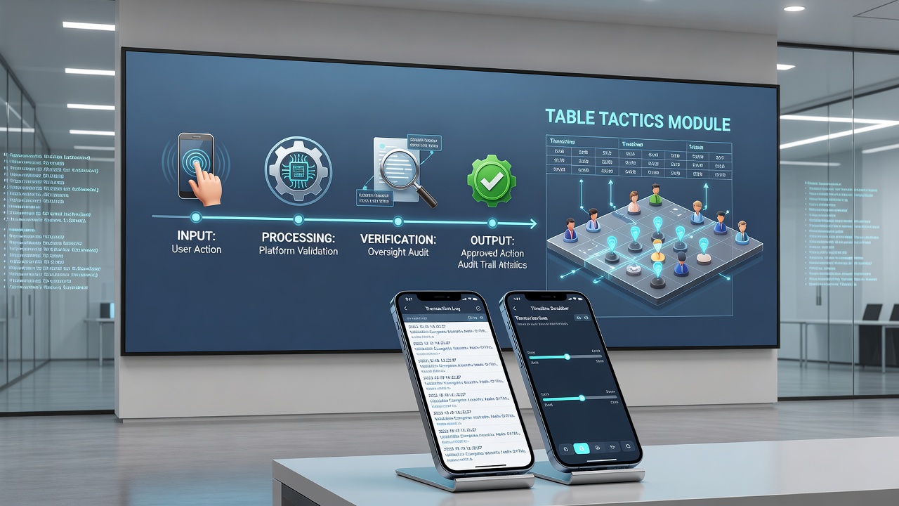 Detailed flowchart illustrating transaction timeline stages in mobile gaming compliance systems