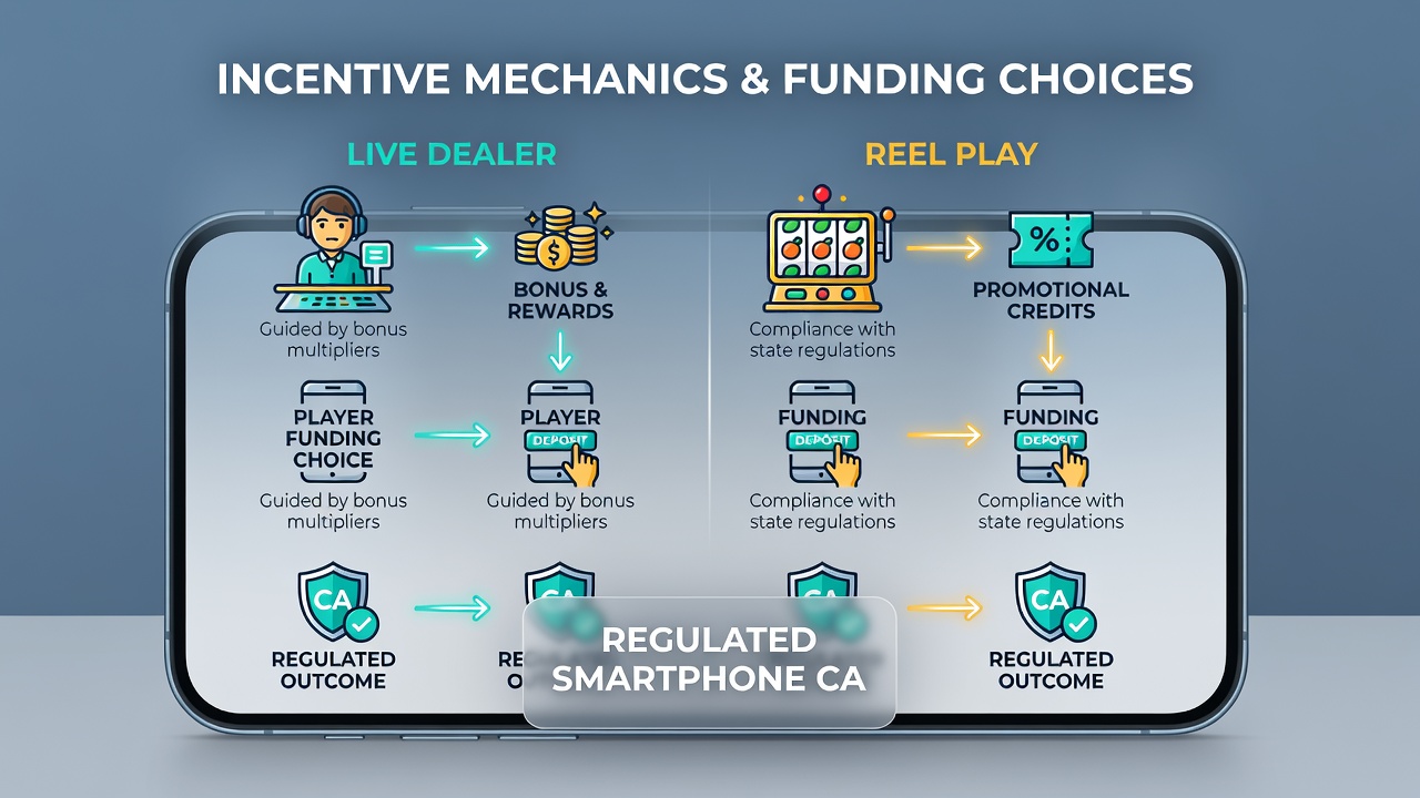 Close-up of mobile casino payment screen showing bonus activation for live dealer and slot games