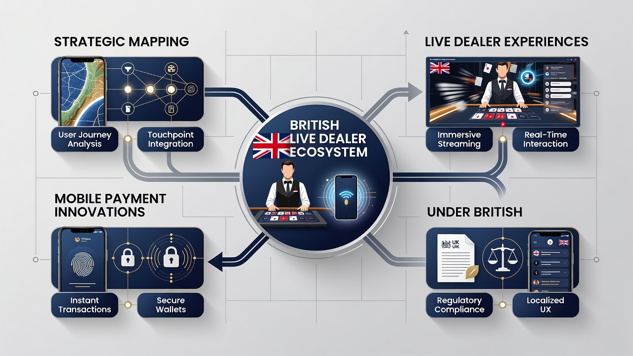 Mobile interface showing live dealer table synchronized with instant payment confirmation under British rules
