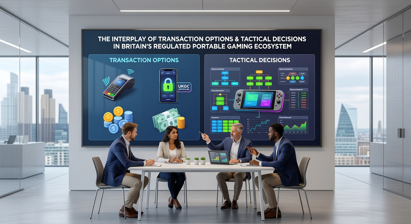 Strategic decision flowchart overlaying mobile transaction history in a gaming app