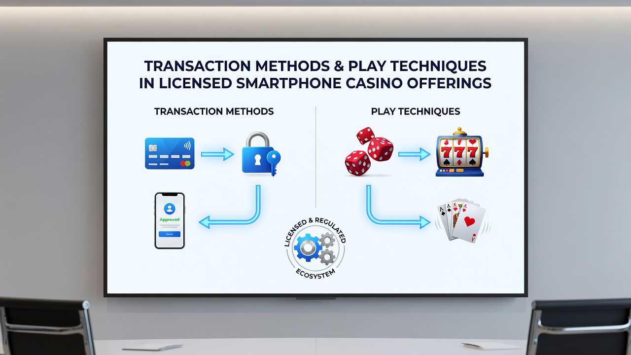 Mobile casino app interface showing transaction history linked to ongoing slot and table game sessions